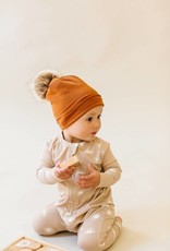 509 Broadway Kids Pom  Pom Tencel Hat