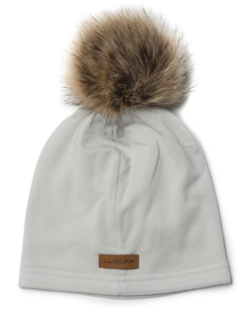 509 Broadway Kids Pom  Pom Tencel Hat