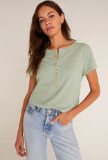 Z Supply Deja Organic Henley Tee