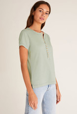 Z Supply Deja Organic Henley Tee