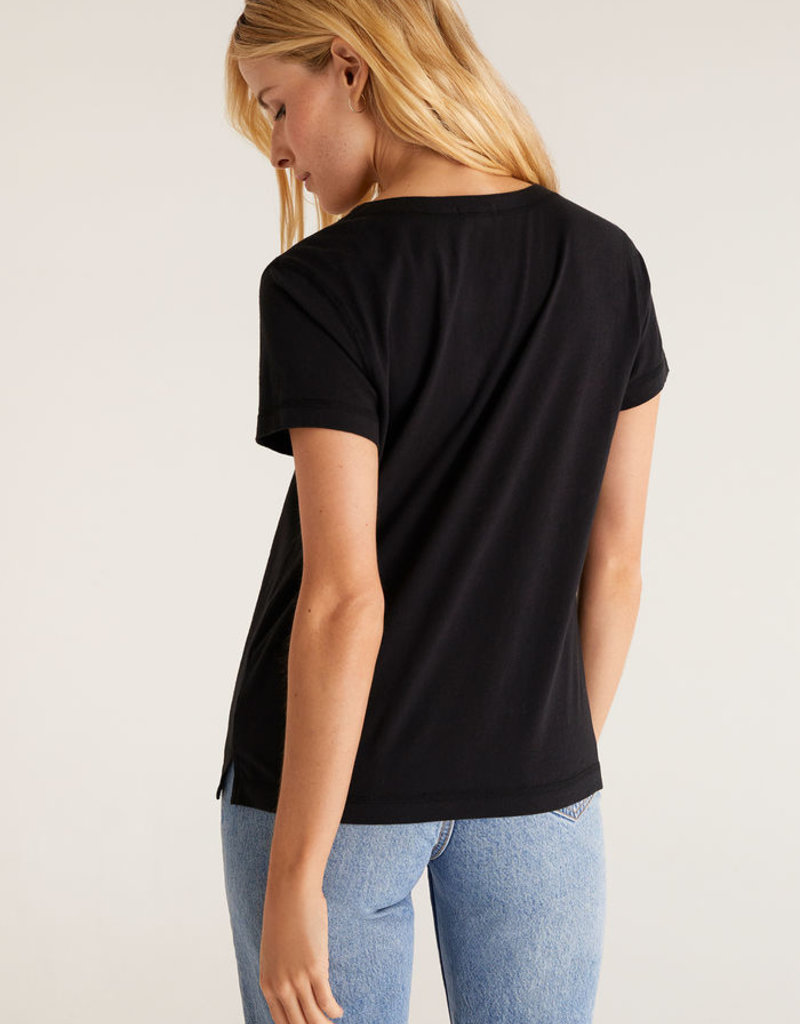 Z Supply Deja Organic Henley Tee