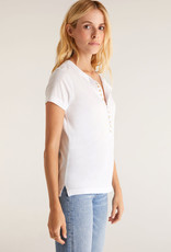 Z Supply Deja Organic Henley Tee