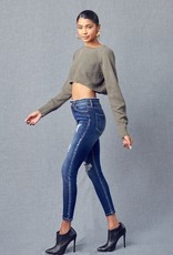 509 Broadway Leigha High Rise Ankle Skinny