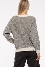 509 Broadway Marled Knit Pullover