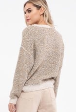 509 Broadway Marled Knit Pullover