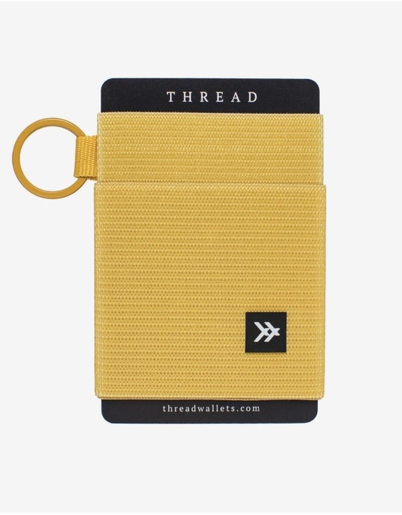Thread Wallets |Golden| Elastic Wallet