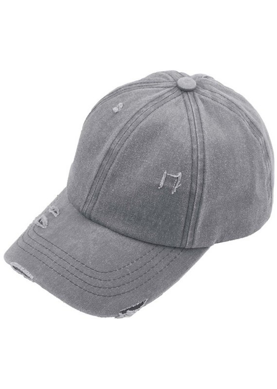 509 Broadway C.C Distressed Washed Ball Cap