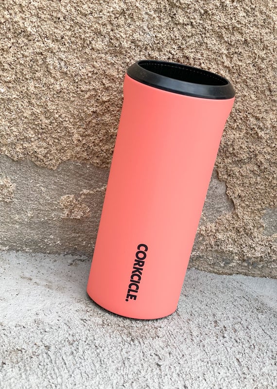 Snow Leopard Slim Can Cooler By Corkcicle