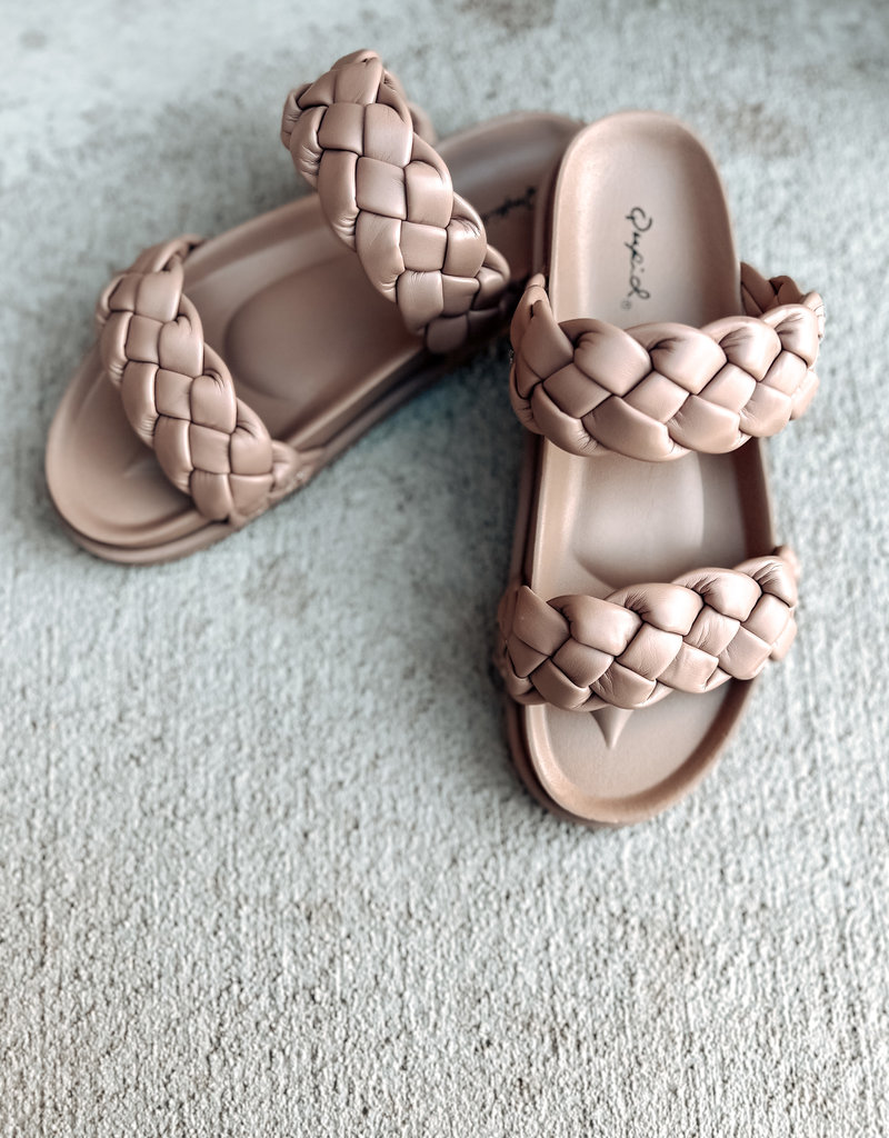 509 Broadway Albina Braided Sandal