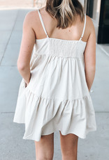 509 Broadway Cami Button Up Mini Dress