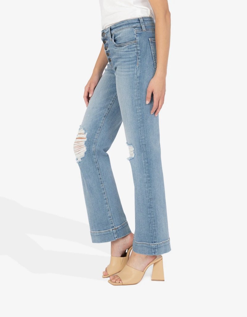 KUT From The Kloth Ana High Rise Fab Ab Flare