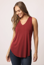 509 Broadway Esther V-Neck Tank