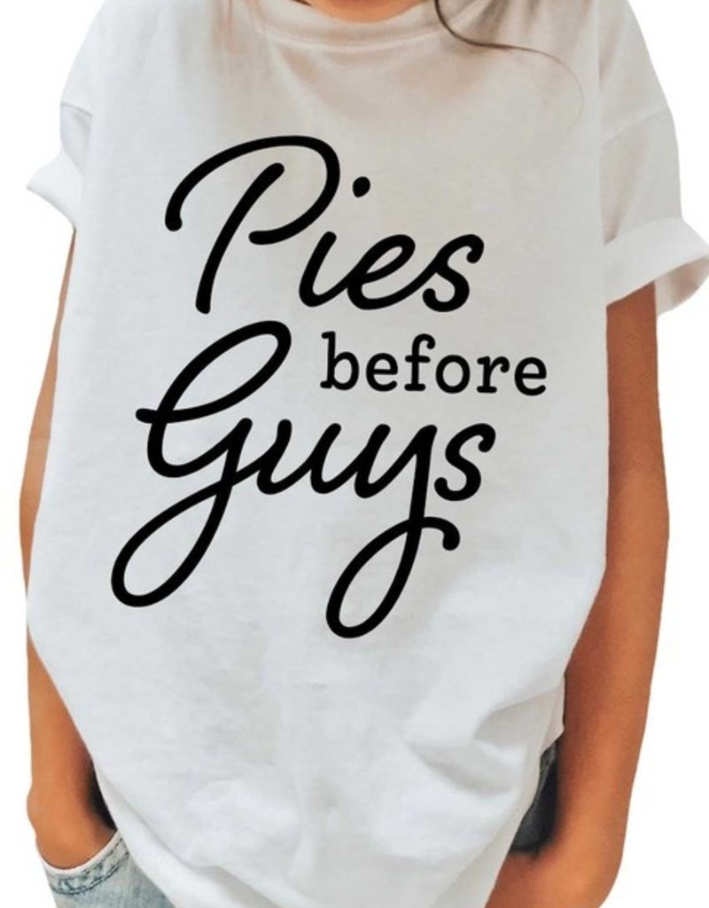 509 Broadway Girls Pie Before Guys Graphic Tee