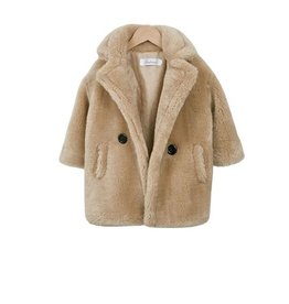 509 Broadway Girls Faux Fur Coat