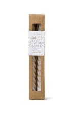 Paddywax Cypress + Fir Twisted Tapers Candles