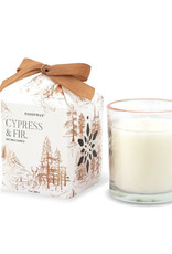 Paddywax Cypress + Fir - 7 oz Glass Candle Gift Box