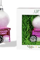 509 Broadway Cotton Candy Machine Glass Ornament
