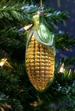 509 Broadway Ear of Corn Glass Ornament