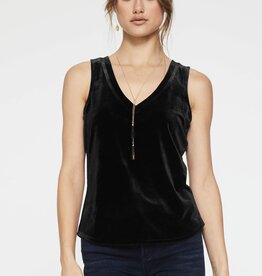 509 Broadway Acacia Velvet Top