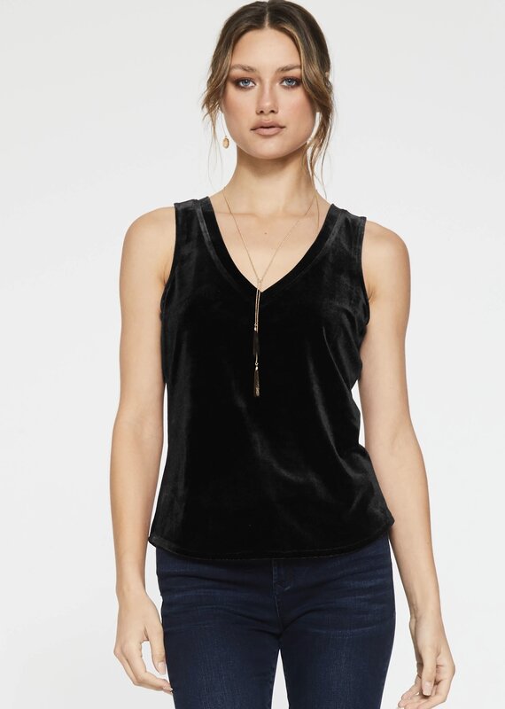 509 Broadway Acacia Velvet Top