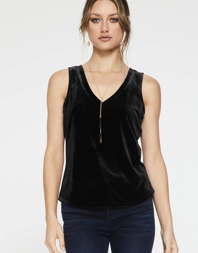 509 Broadway Acacia Velvet Top