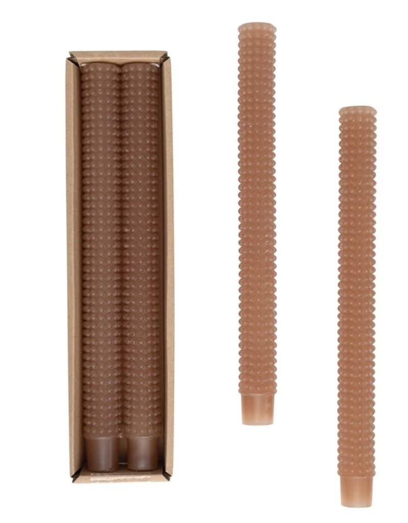 509 Broadway Hobnail Taper Candles Set