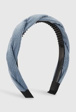 509 Broadway Textured Flannel Cross Headband