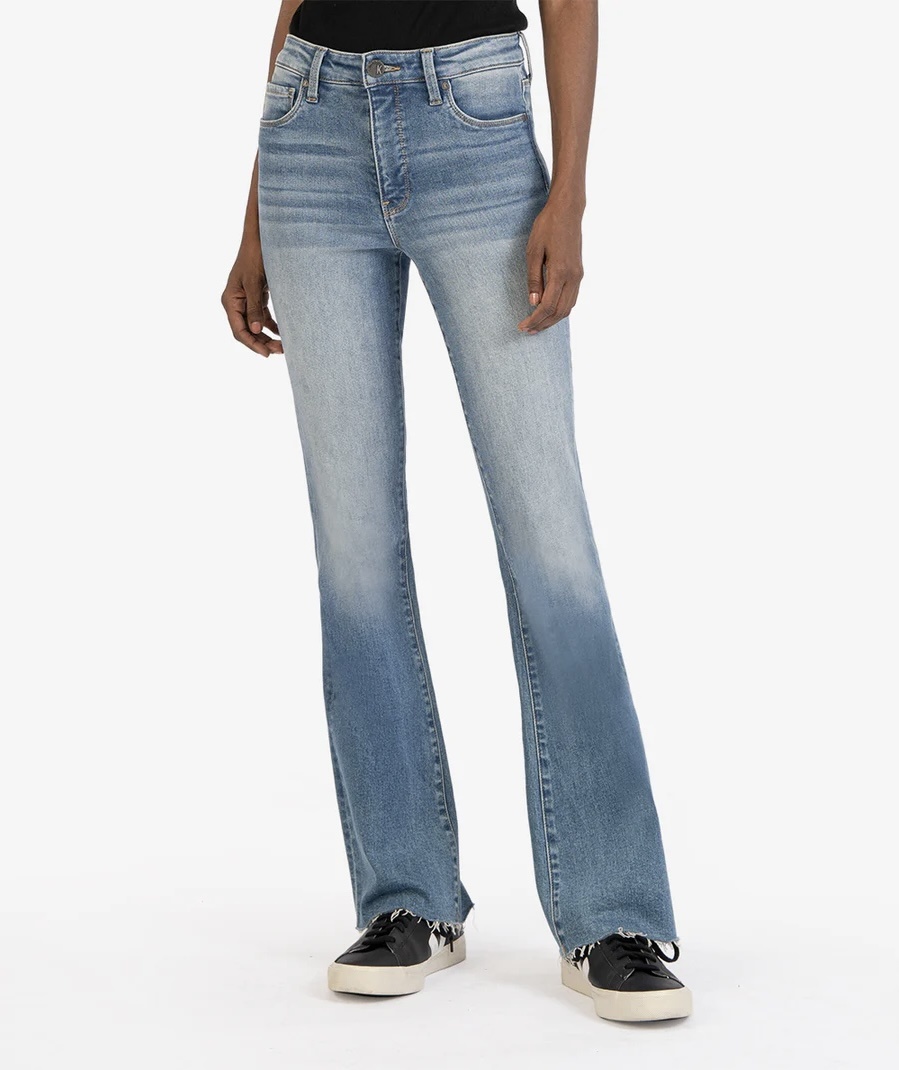 Ana High Rise Fab Ab Flare |Competent| - 509 Broadway