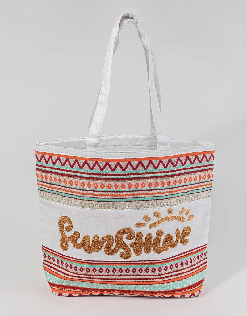 509 Broadway Embroidered Tote