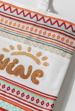 Avenue Zoe New York Embroidered Tote