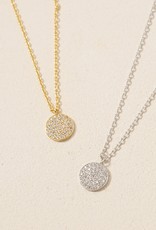 509 Broadway Circle Charm Necklace