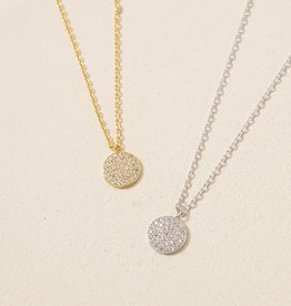 509 Broadway Circle Charm Necklace