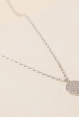 509 Broadway Circle Charm Necklace