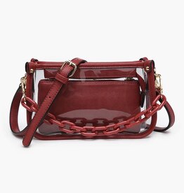 509 Broadway Jessica Clear Crossbody
