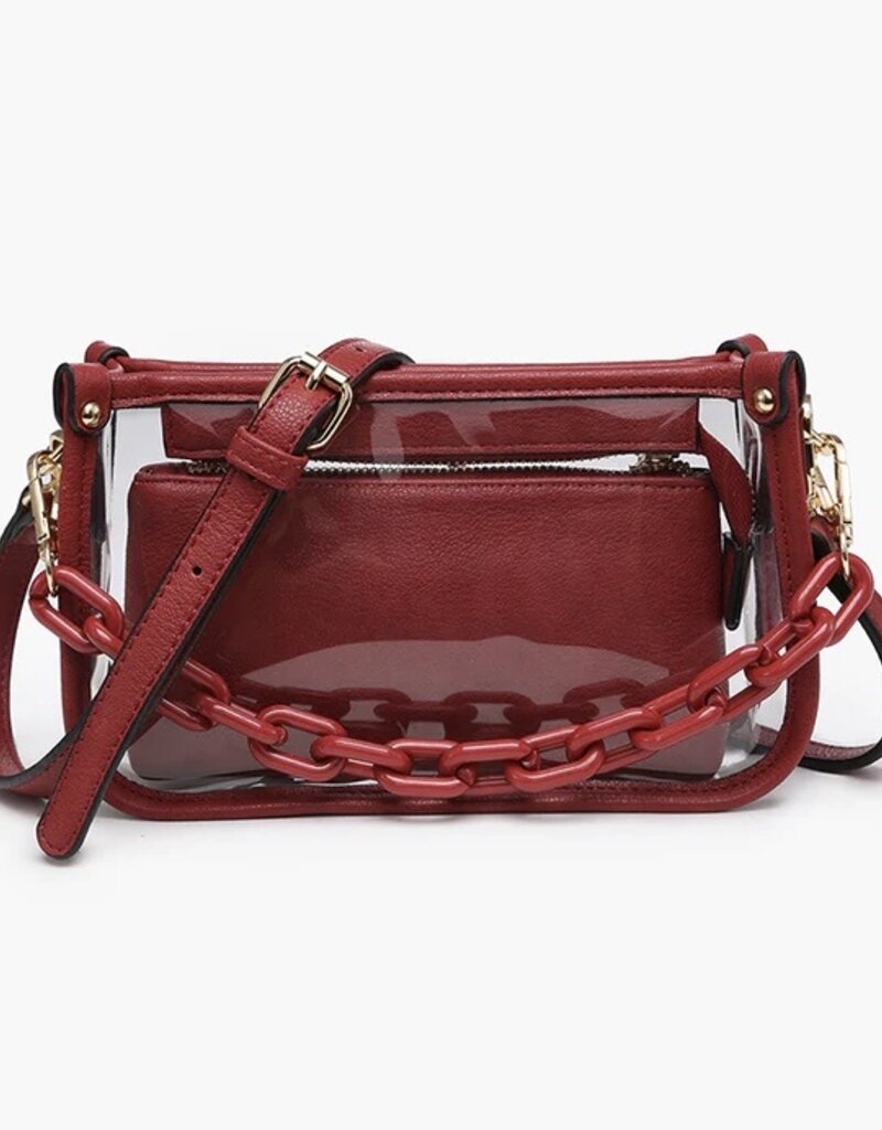 509 Broadway Jessica Clear Crossbody