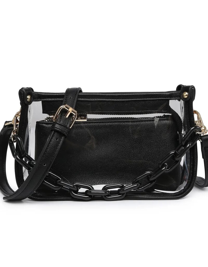 509 Broadway Jessica Clear Crossbody