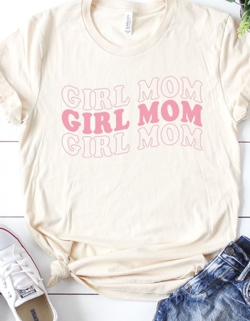 509 Broadway Vintage Girl Mom Graphic Tee