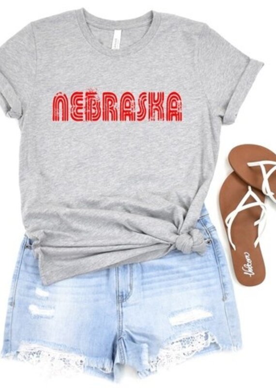 509 Broadway Nebraska Lines Tee