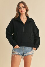 509 Broadway Drea Half-Zip Hoodie