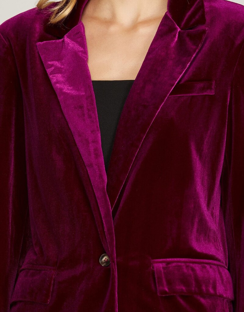 509 Broadway Velvet Holiday Blazer