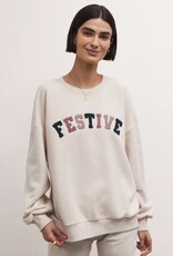 Z Supply Festive Sweatshirt