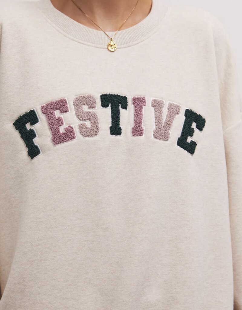 Z Supply Festive Sweatshirt