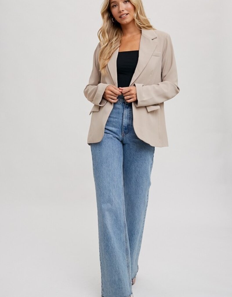 509 Broadway Single Button Blazer