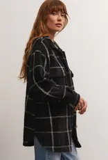 Z Supply Plaid Tucker Jacket