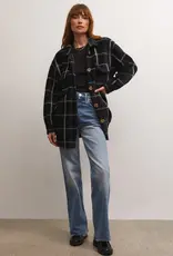 Z Supply Plaid Tucker Jacket