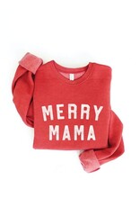509 Broadway Merry Mama Graphic Sweatshirt