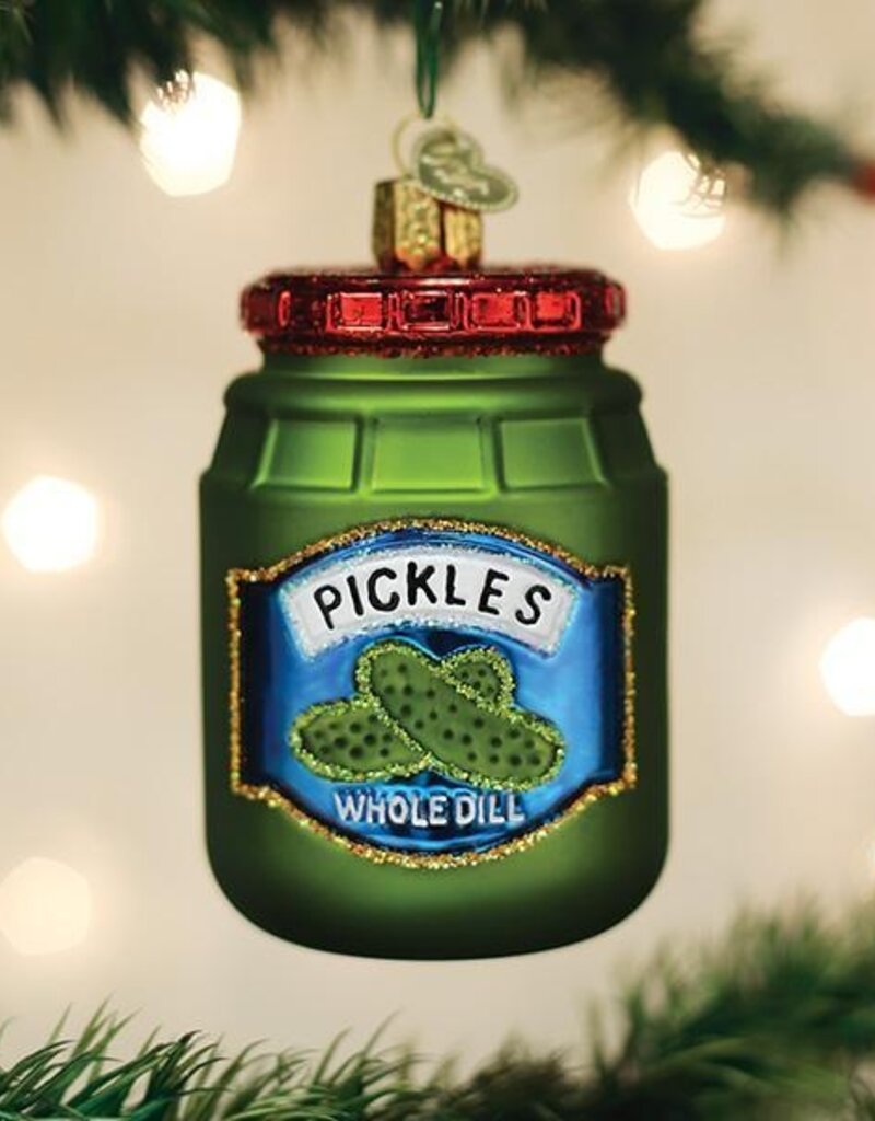 509 Broadway Jar Of Pickles Ornament
