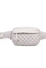 509 Broadway Teo Quilted Fanny Belt Bag