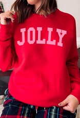 509 Broadway Jolly Graphic Sweatshirt