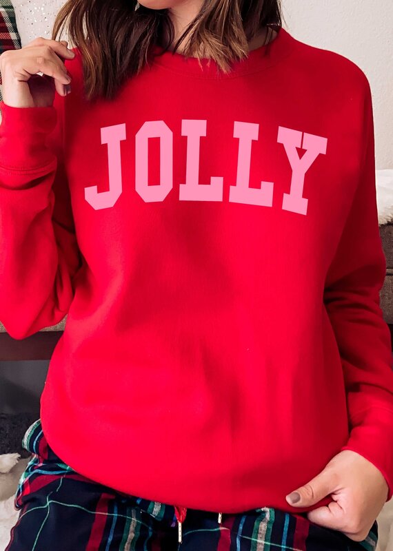 509 Broadway Jolly Graphic Sweatshirt